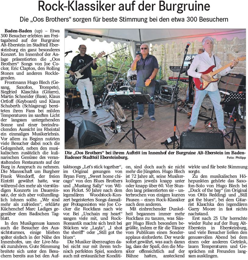 Badisches Tagblatt, 26.8.19